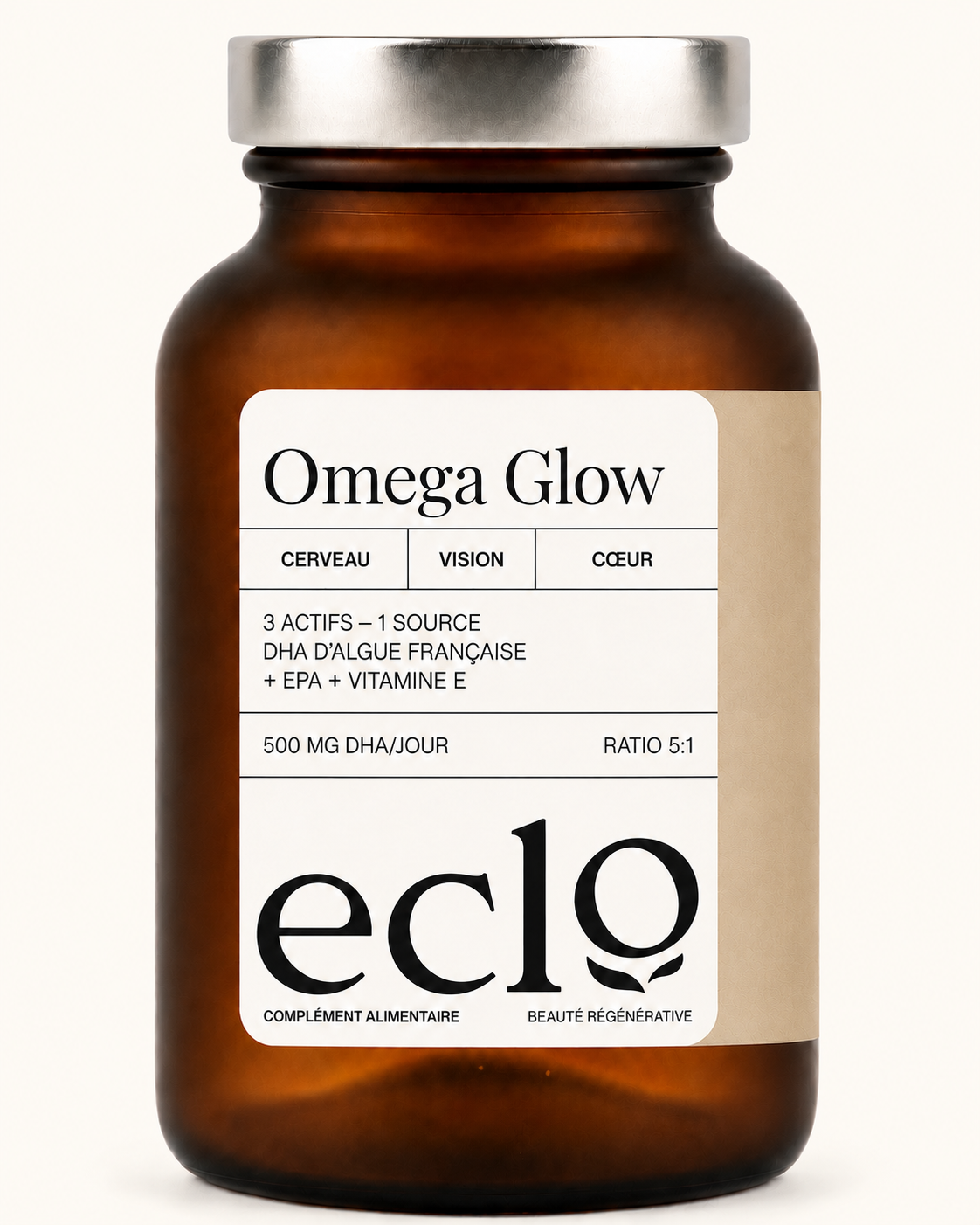 Omega Glow bottle